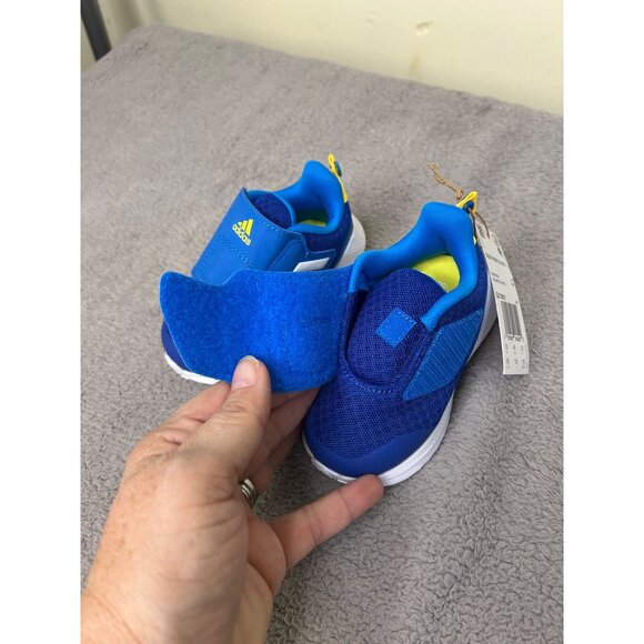 Adidas Eq21 Run 2.0 Shoes Royal Blue Infant Size 5k Gz1801 Strap - Picture 2 of 7